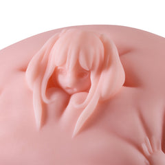 Hybridpuppe – Detaillierte weibliche und männliche Merkmale mit flexiblem, lebensechtem Körper für Vergnügen und Sammler Nützliche Inflation Bubble Butt Sexpuppe