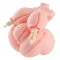Erotische Silikonpuppe mit doppelter Funktion – Realistische weibliche und männliche Merkmale mit flexiblem, hochwertigem Körper zum Vergnügen und Sammeln
