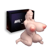 "Realistische nackte weibliche Figur mit großen Brüsten, Erwachsenendekor, erotische Kunst, einzigartiges Schlafzimmergeschenk, erwachsenes Sammlerstück, künstlerische erotische Skulptur"