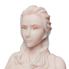 Anime-inspirierte weibliche Figur mit realistischem Design, weicher Silikonstruktur und detaillierten Funktionen für erwachsene Vergnügen