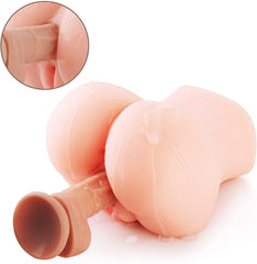 Hina: 4 Pfund realistischer männlicher Masturbator, Torso, großer Arsch, echte Liebessexpuppen