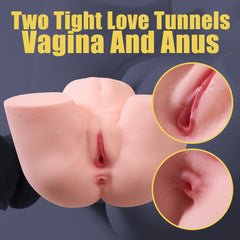 Miki: 8.6 kg realistischer Sexpuppen-Torso, großer Arsch, Realdoll