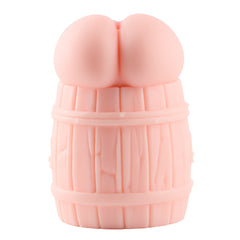 Tub Girl: Anale Onahole-Taschenmuschi für Männer, Holzfass-Pussy mit großem Arsch