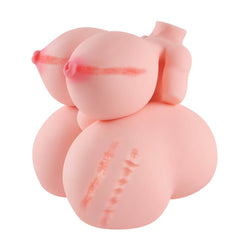 Realistic Silicone Female Torso Model with Multiple Orifices for Adult Sensory and Pleasure Use