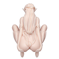 Fantasy Elf Girl Figurine with Realistic Body, Soft Silicone Texture & Detailed Features for Adult Pleasure