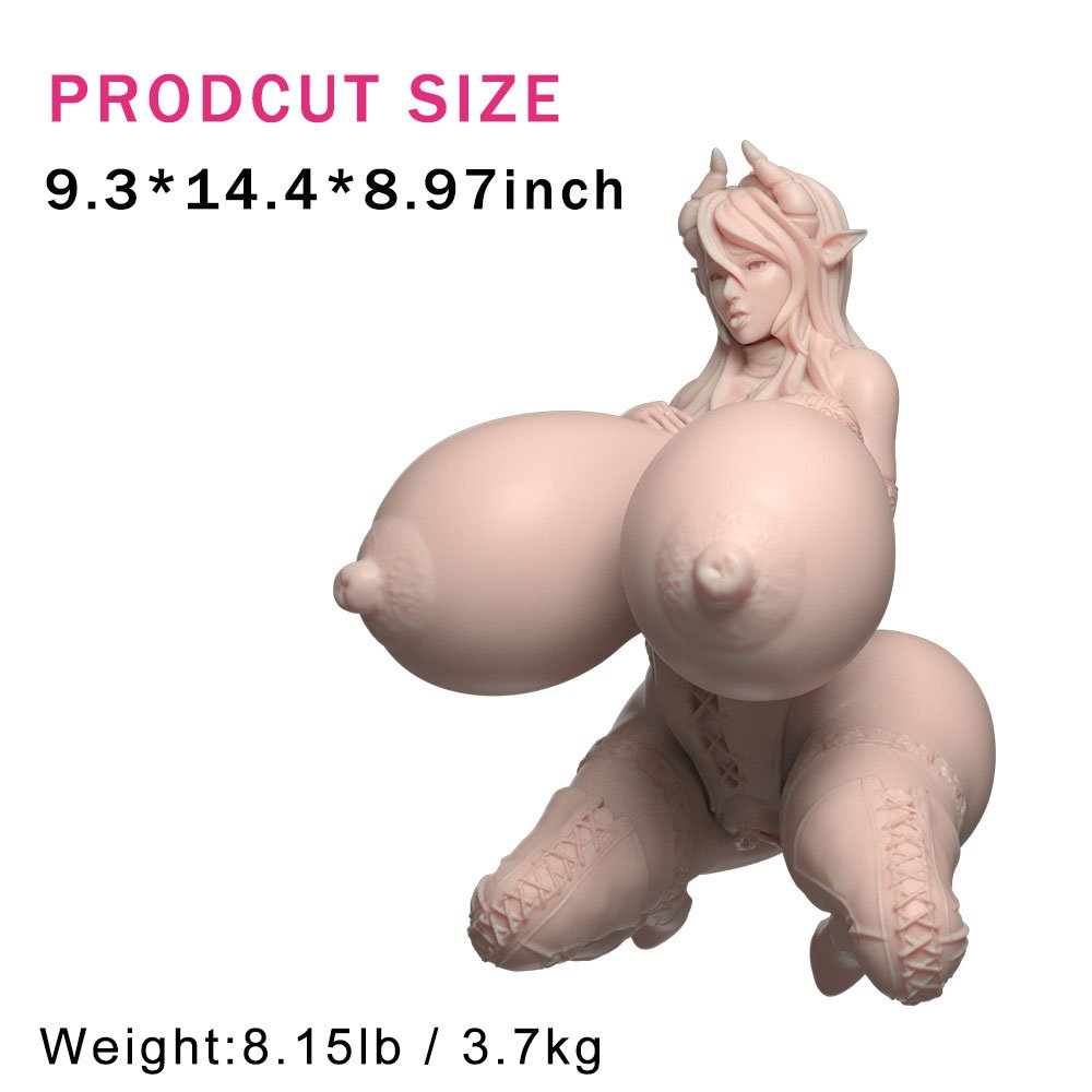 Large Fantasy Female Figurine with Pronounced Curves – Unique Adult Decor & Collector’s Item for Bold Spaces