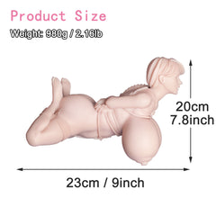 "MRL Large Breasts Female Figurine, Erotic Design, Realistic Adult Collectible, Bedroom Decor, Unique Grown-up Gift"