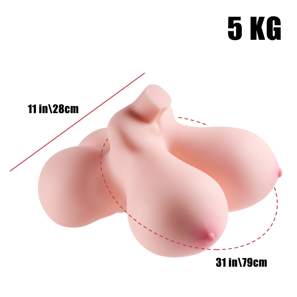 Mya: 5 kg große Brüste Paizuri Sexpuppe Torso für Männer Big Booty Sexpuppe